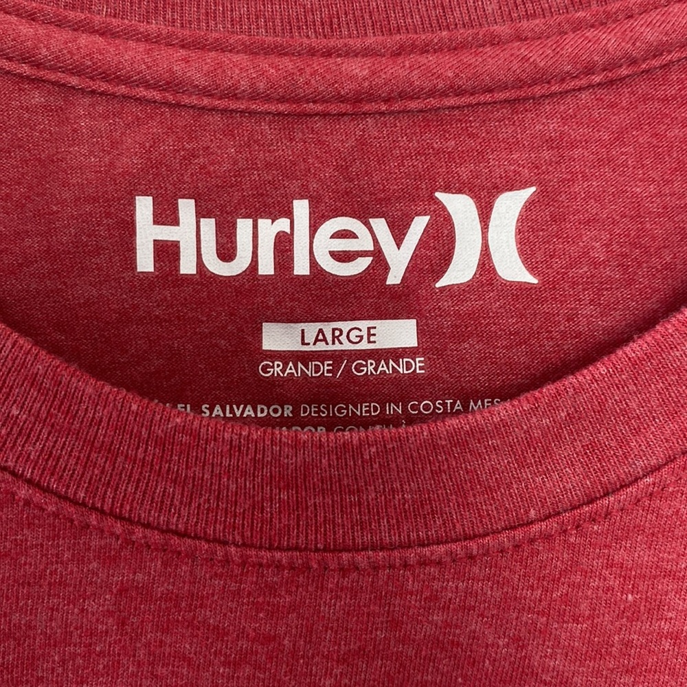 ✅Men Hurley Tee Shirt Size L - Picture 3 of 5